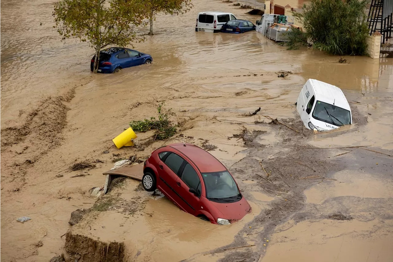 FOTOS: Así se ve el desastre por la DANA en España; autoridades reportan varios muertos y 7 desaparaecidos