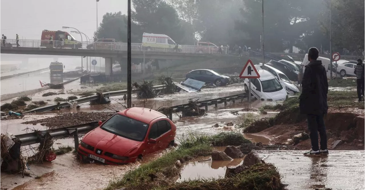  Devastación en Valencia, España, tras lluvias e inundaciones sin precedentes: hay por lo menos 62 muertos