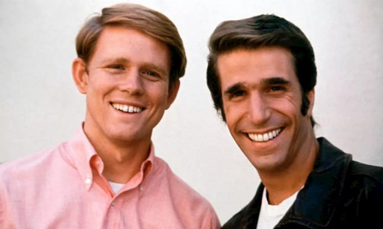 Henry Winkler and Ron Howard take reunion selfie as Winkler wins first ever Emmy