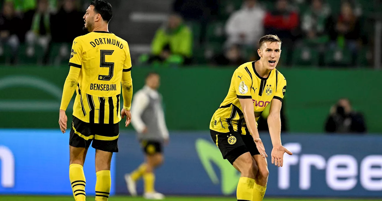 Borussia Dortmund nach Pokal-Aus gegen Wolfsburg zwischen Hoffnung und Durchhalteparolen: 'Nicht unser Anspruch'