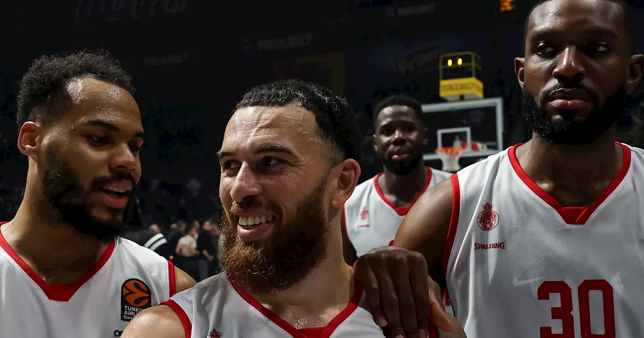 Euroligue : Monaco se relance contre le Partizan Belgrade, l'ASVEL étrillée par le Panatinhaïkhos