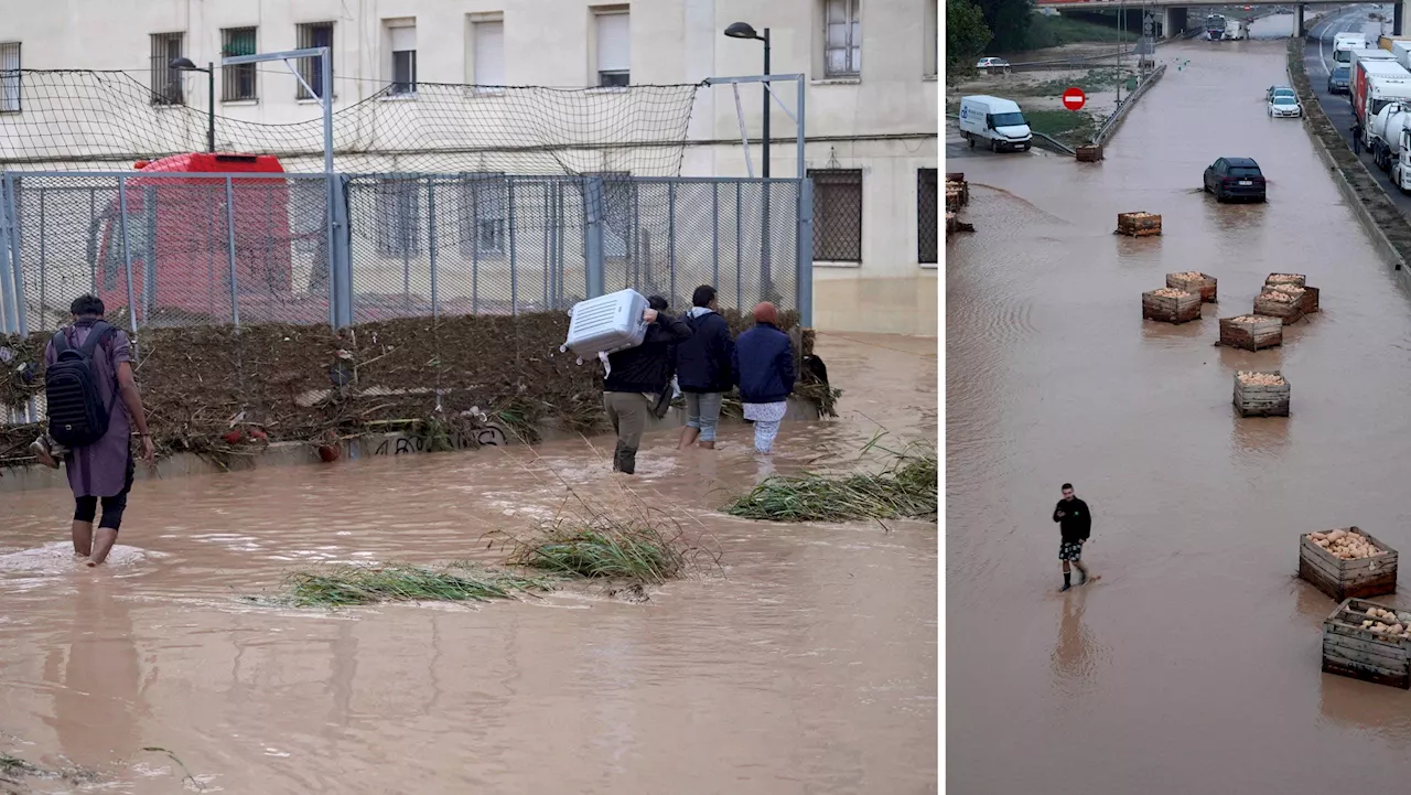 Dödssiffran stiger efter ovädret i Spanien