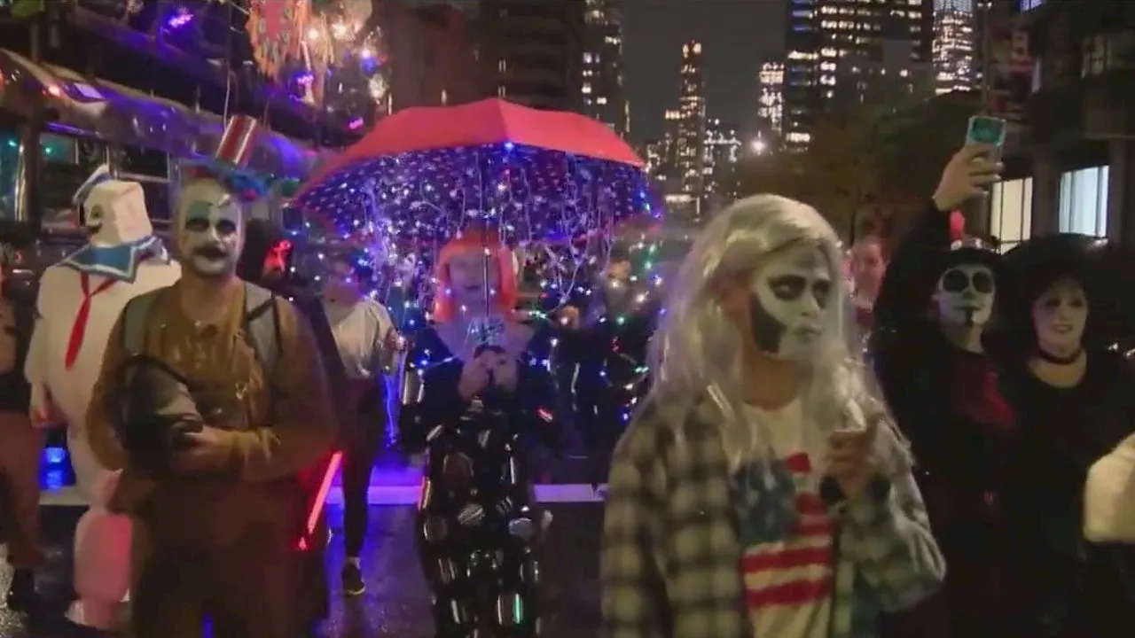 NYPD tightens security for Halloween parade, NYC Marathon