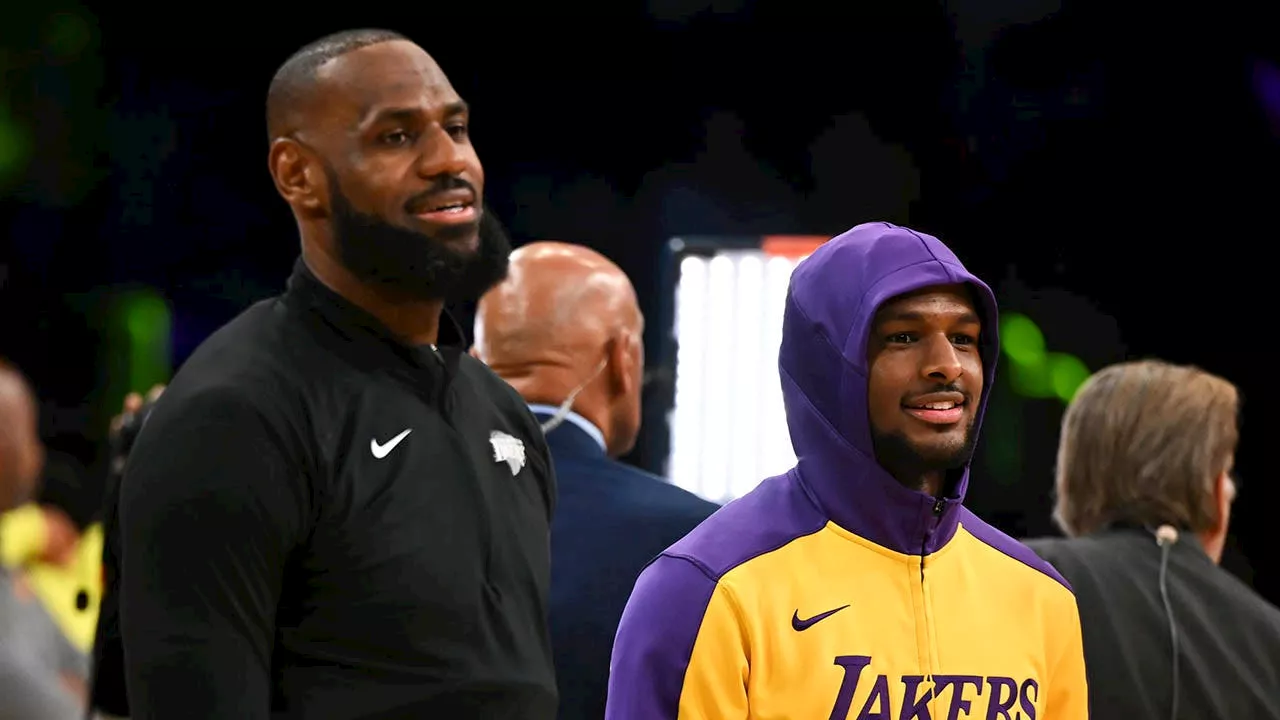 LeBron James, Bronny James expected to play together in Cleveland homecoming