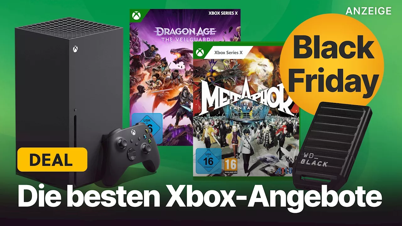 Xbox-Angebote am Black Friday 2024: Spiele, Konsolen, Controller, SSDs – Was werden die besten Deals?