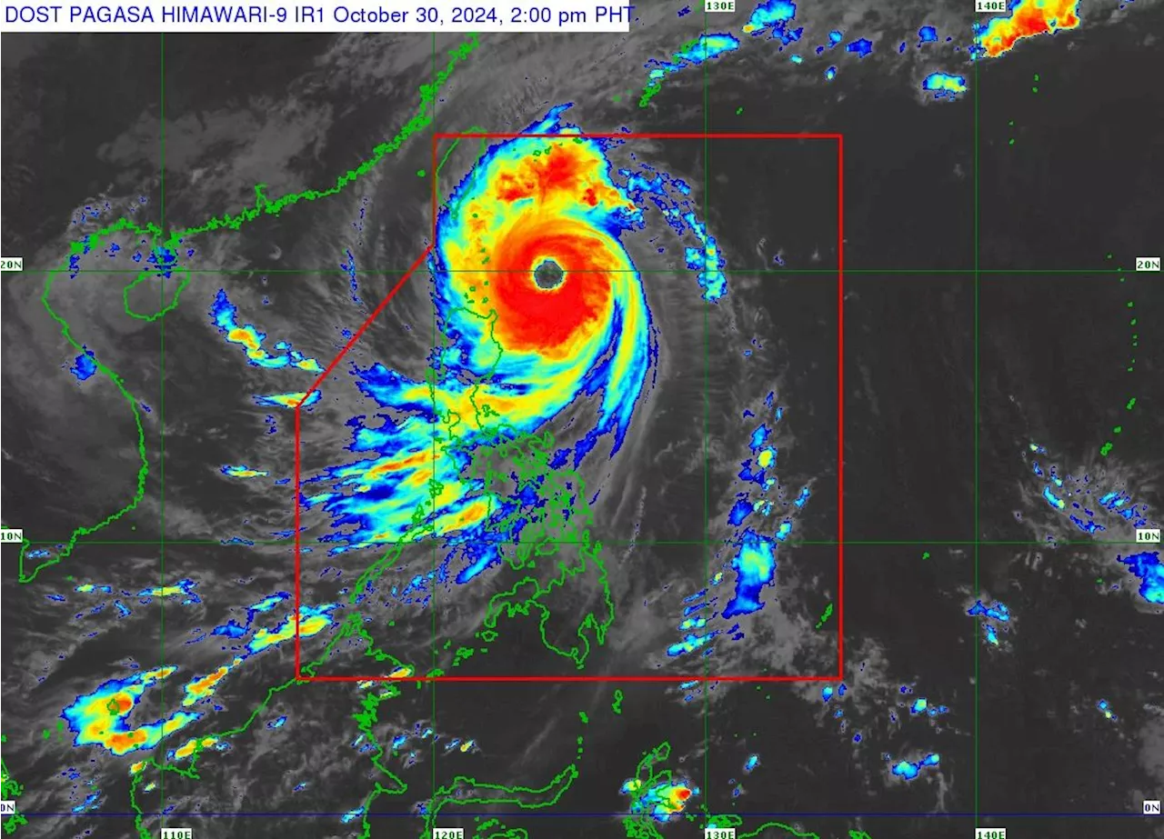 Batanes under Signal No. 4 as Leon approaches