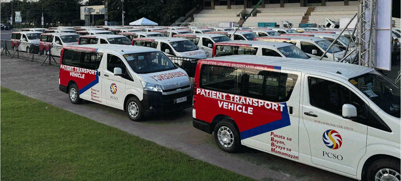 Marcos leads turn over of 90 ambulances to Visayas provinces