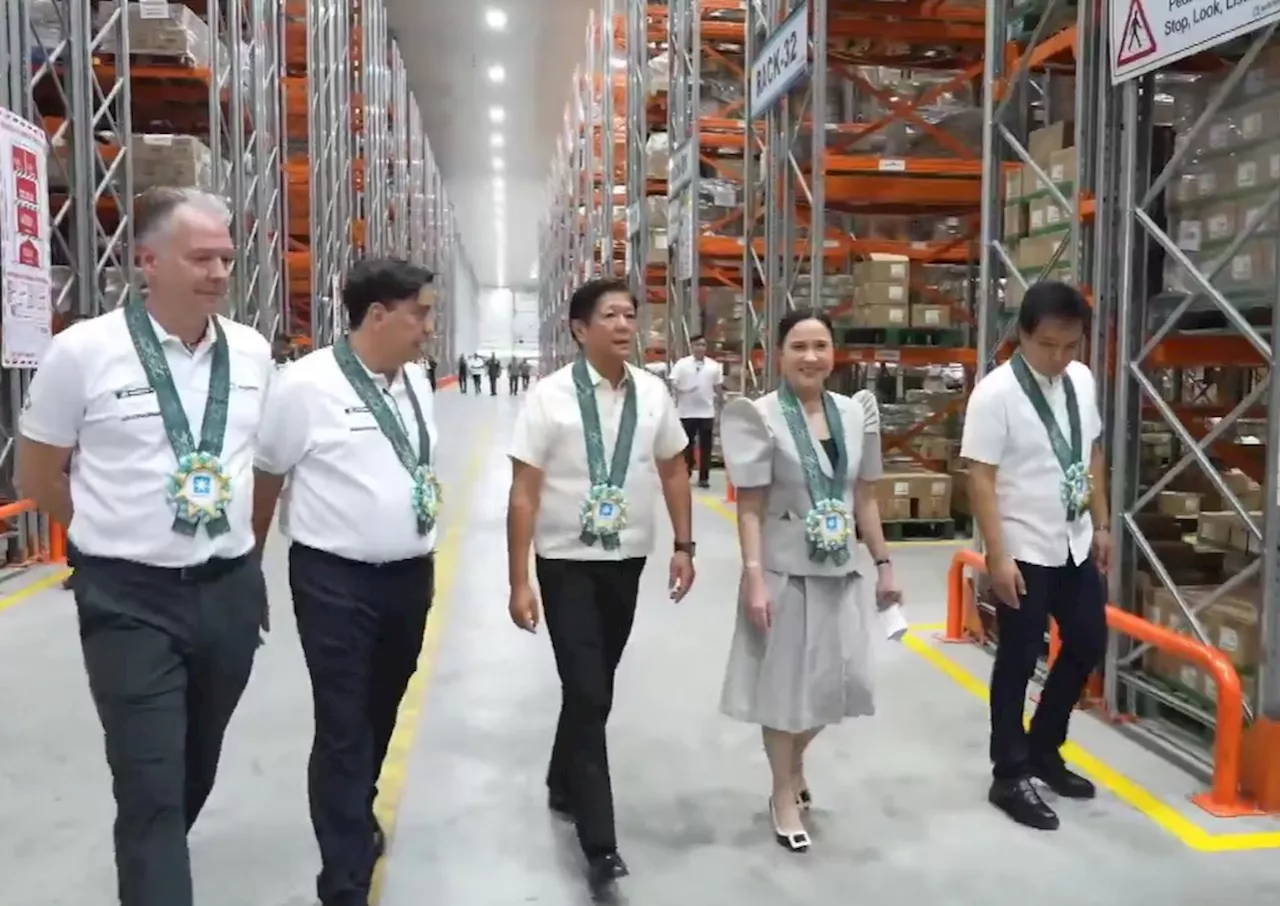 New logistics center in Laguna to boost import, export projects in southern Luzon, says Marcos