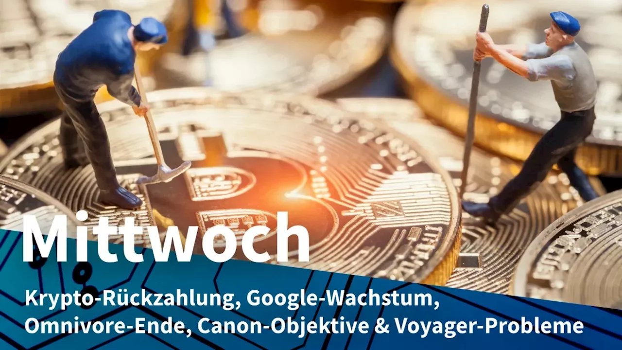 Mittwoch: Millionen-Rückzahlung eines Kryptodiebs, Google schlägt die Prognose