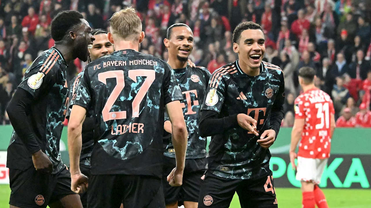 Musiala-Hattrick! Bayern ohne Probleme weiter