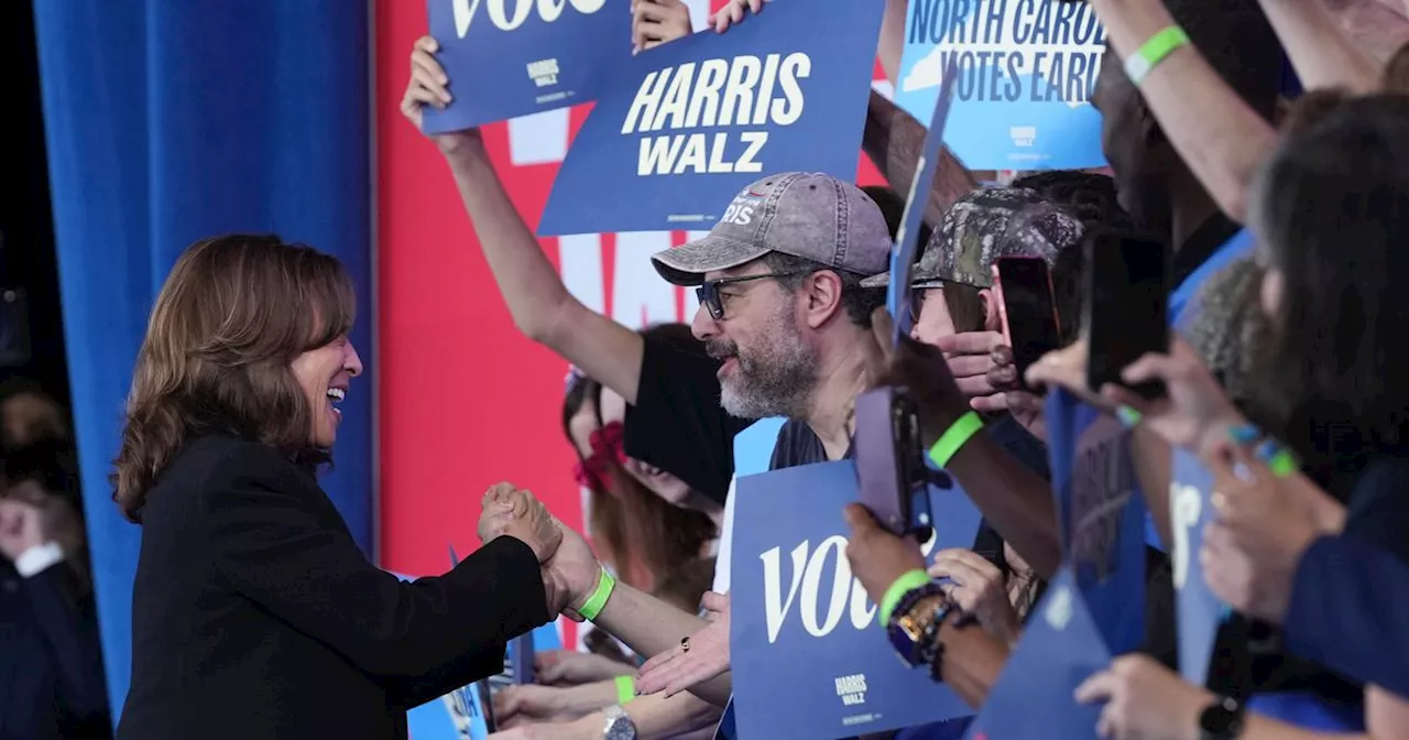 Kamala Harris Makes Push In North Carolina, The Only Swing State Biden Lost