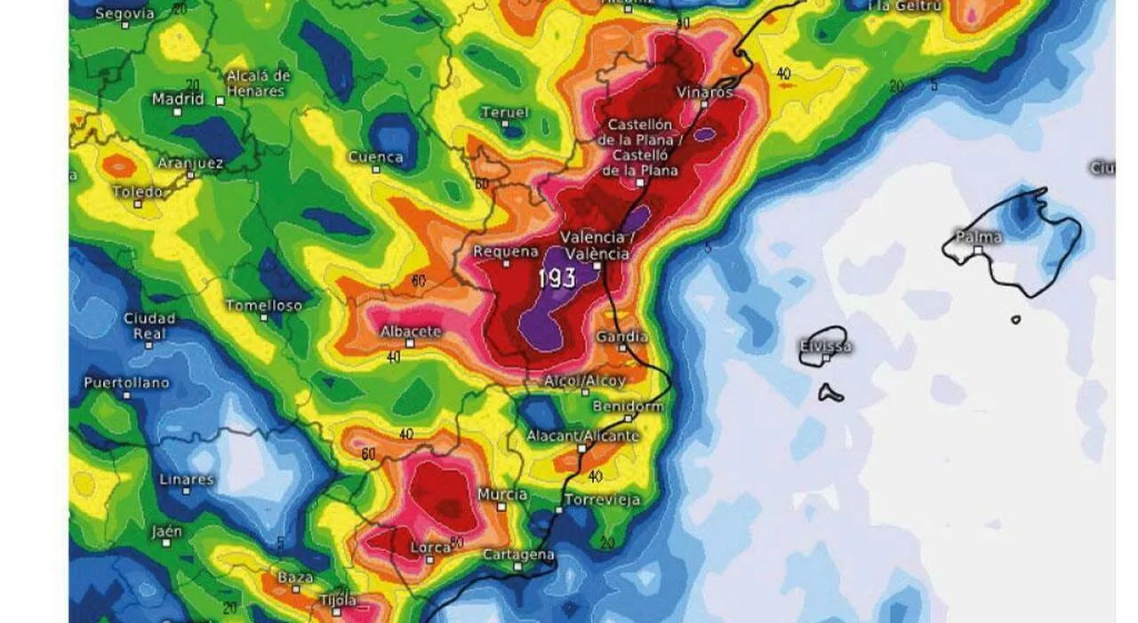 Dana, cos'è il fenomeno meteorologico estremo (tipico del Mediterraneo) che ha travolto Valencia: cause, origi