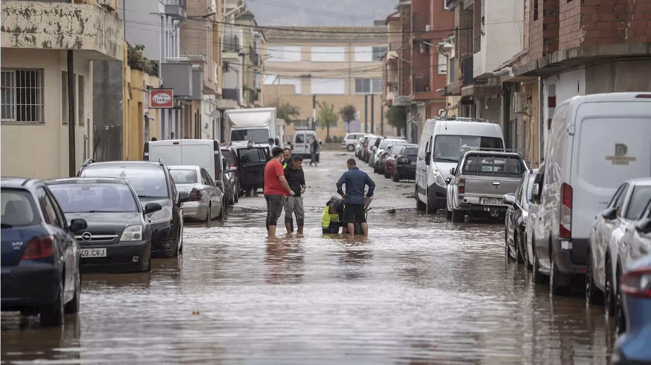 Valencia sufre la peor gota fría del siglo XXI