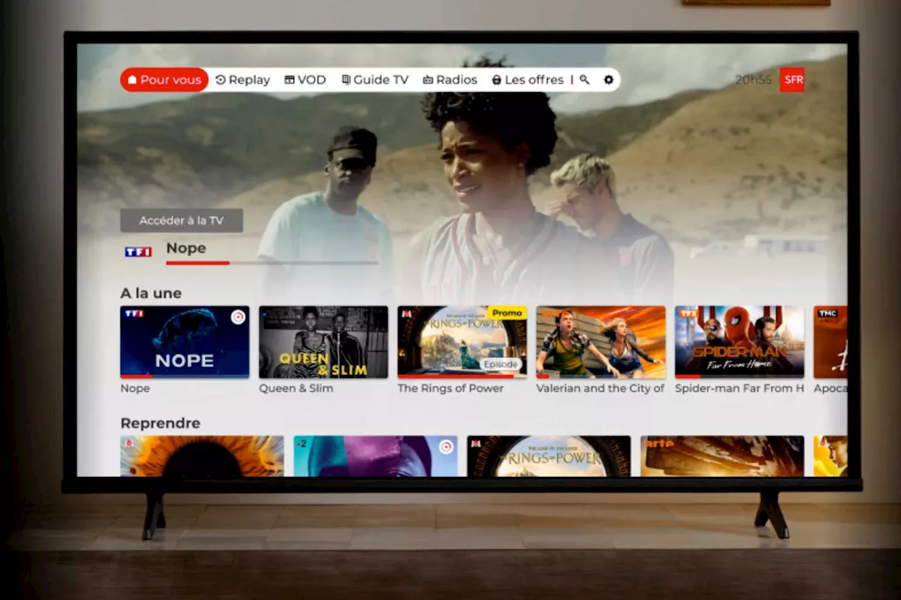 SFR veut en finir avec le décodeur TV et lance SFR TV sur Android TV