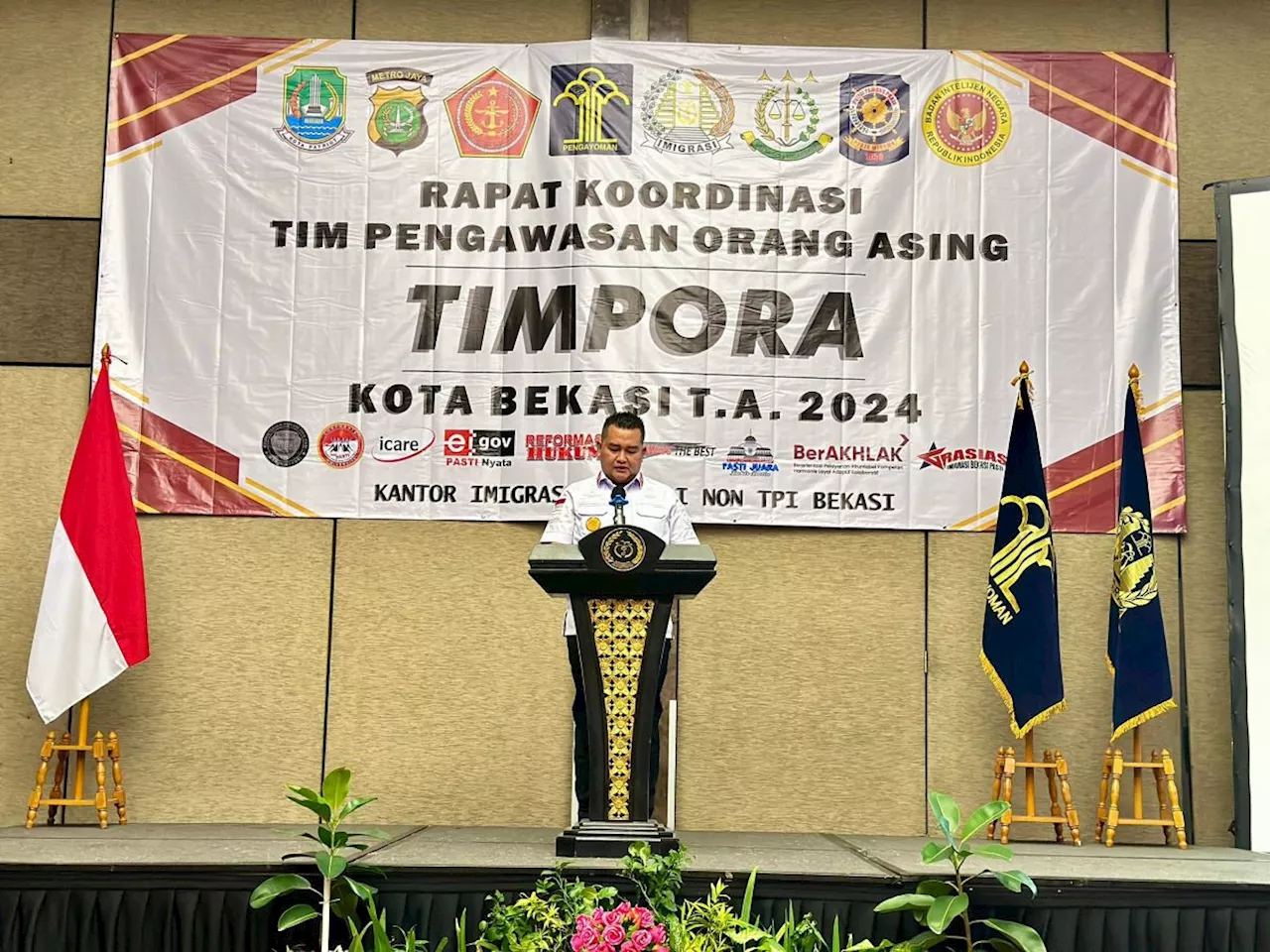 Imigrasi Bekasi Perkuat Posisi dalam Penanganan Pengungsi Bersama TIMPORA