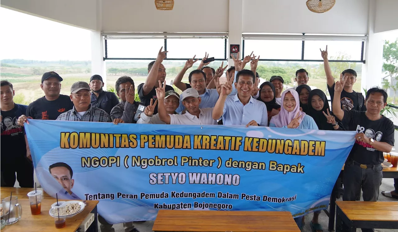 Pemimpin Profesional & Merakyat, Setyo Wahono Diinginkan Pemuda jadi Bupati Bojonegoro