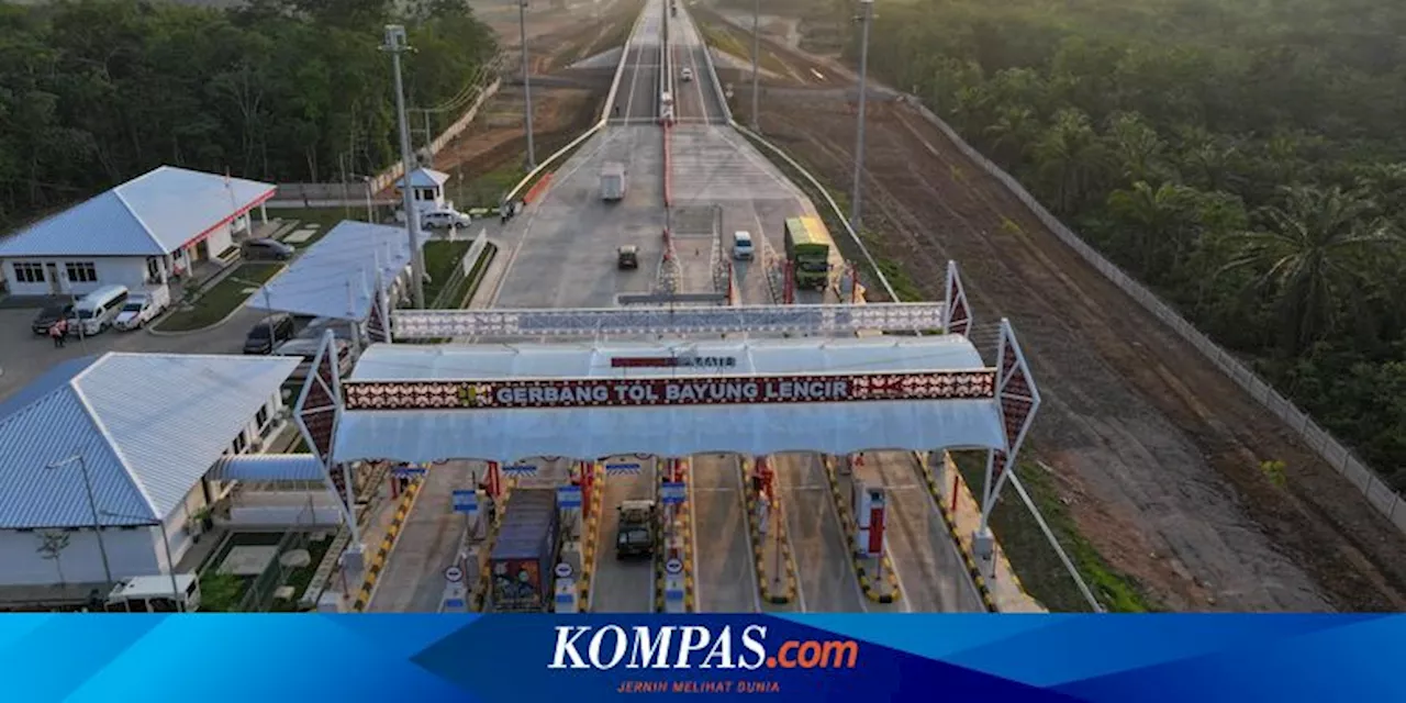 Sepekan Beroperasi, Tol Pertama di Jambi Dilintasi 60.000 Kendaraan