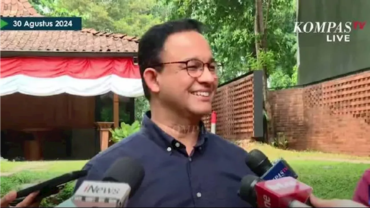 Anies Tulis Pesan untuk Tom Lembong: Jangan Berhenti Mencintai Rakyat, I Still Have My Trust in Tom