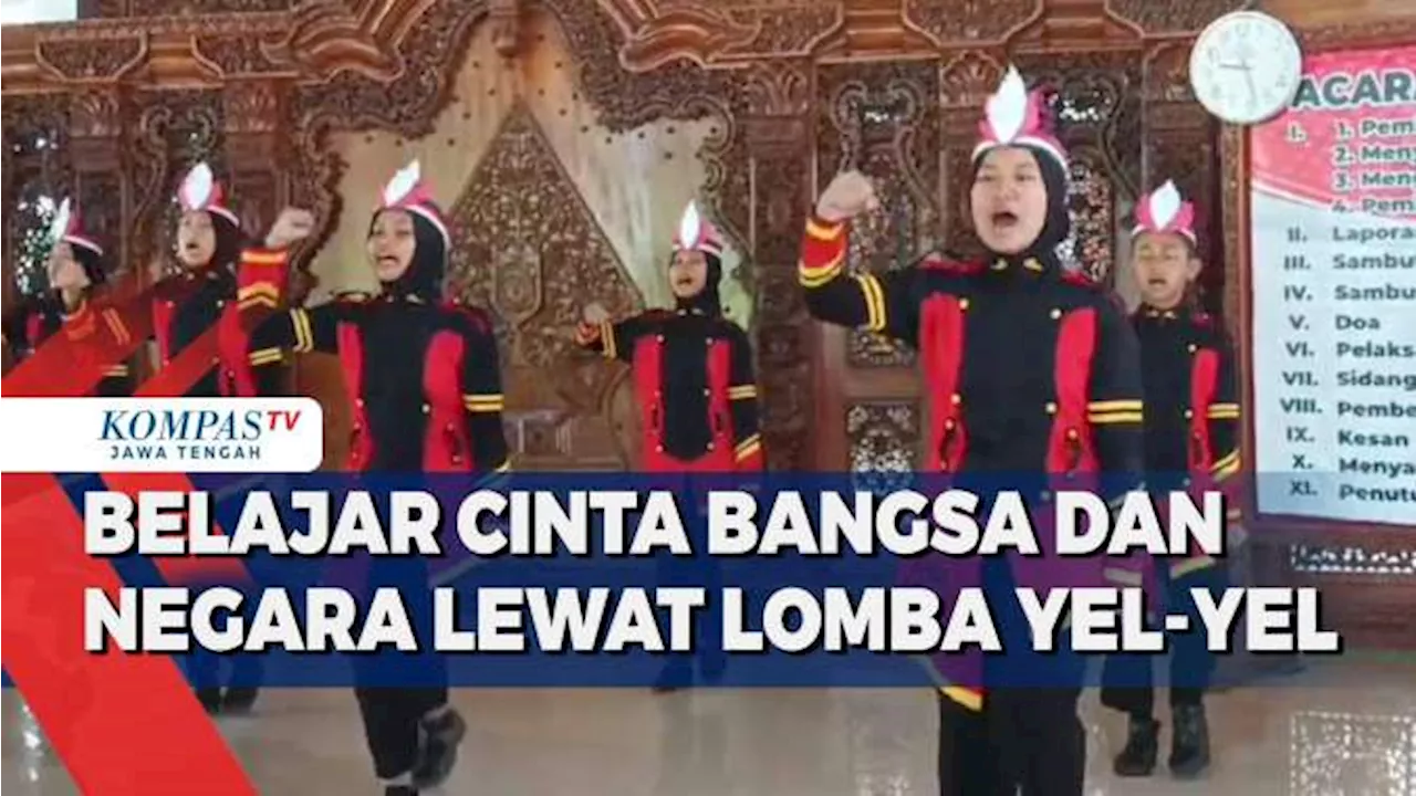 Belajar Cinta Bangsa dan Negara Lewat Lomba Yel-yel