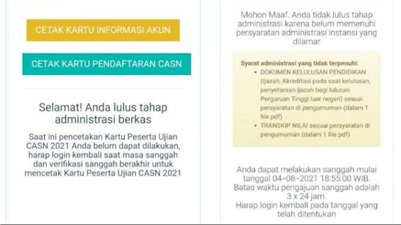 Ini Tanda Lulus Seleksi Administrasi PPPK 2024, di sscasn.bkn.go.id, Simak Tahapan Selanjutnya