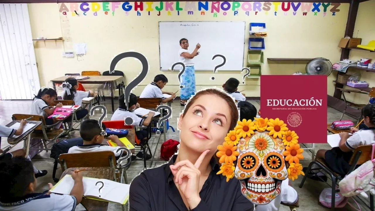 Día de Muertos 2024: ¿Habrá clases el 1 de noviembre en las escuelas del Edomex?