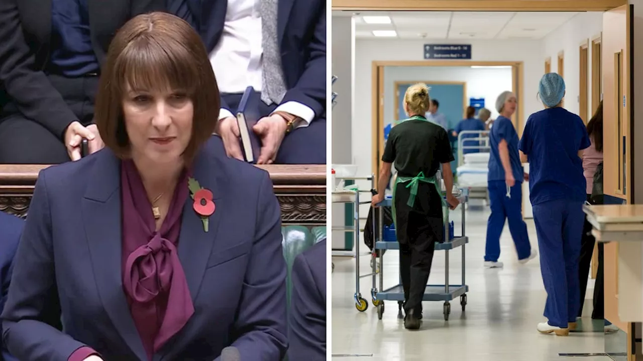 NHS to receive £22.6billion cash injection in day-to-day health budget, Rachel Reeves announces