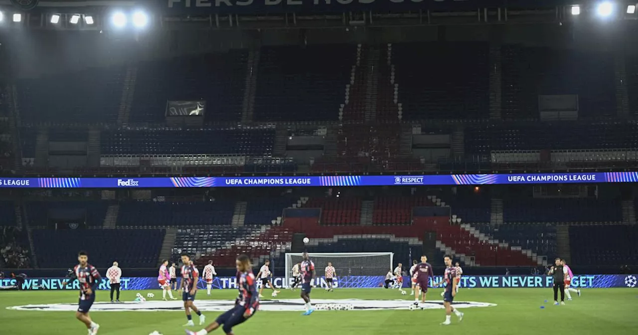 PSG : une tribune du Parc des Princes partiellement fermée après des chants homophobes