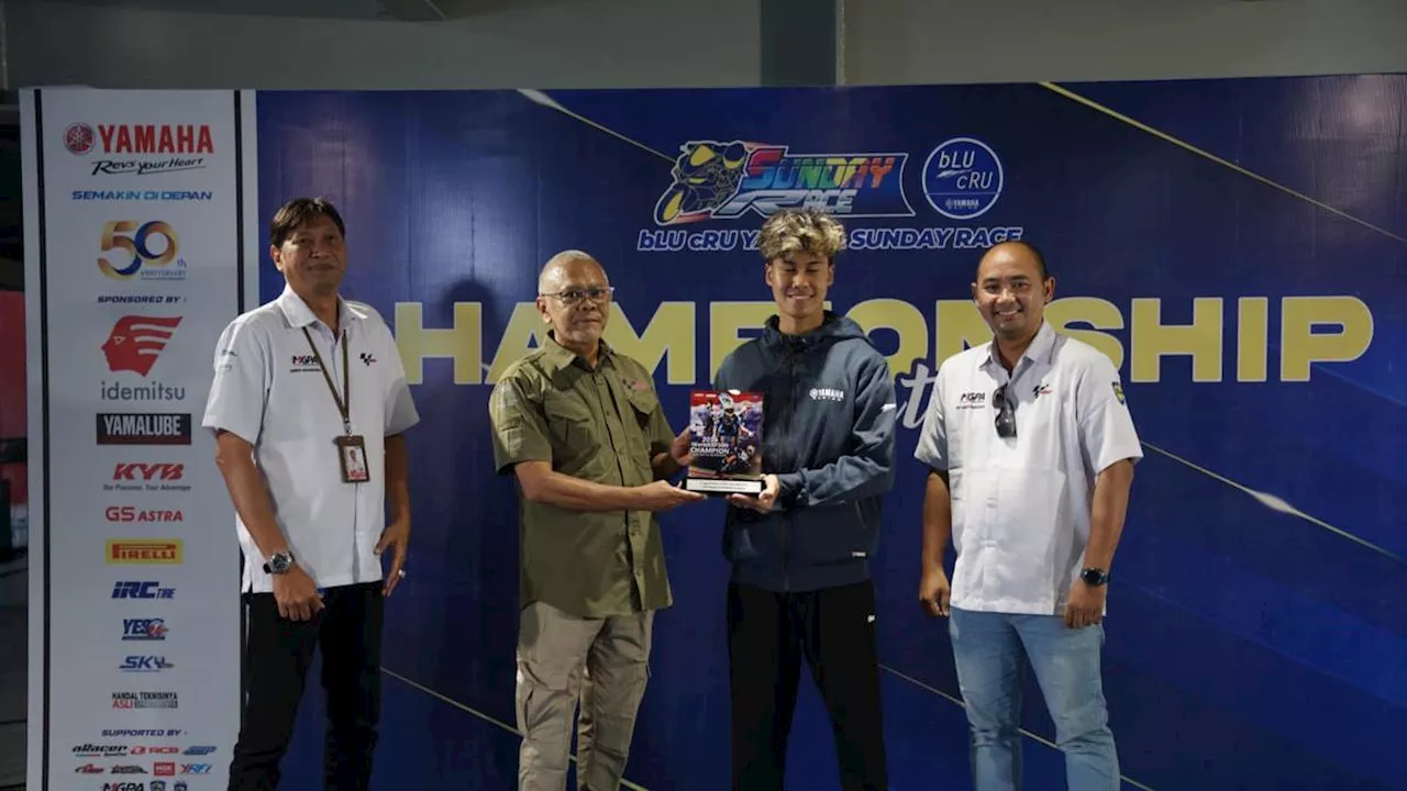 Aldi Satya Mahendera Dapat Penghargaan dari MGPA di Sela-Sela Yamaha Sunday Race