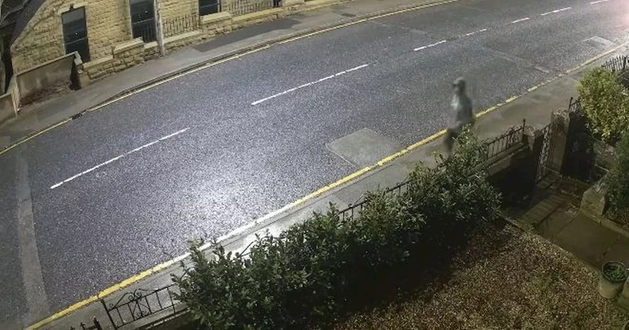 CCTV footage of man moments after attempted robbery