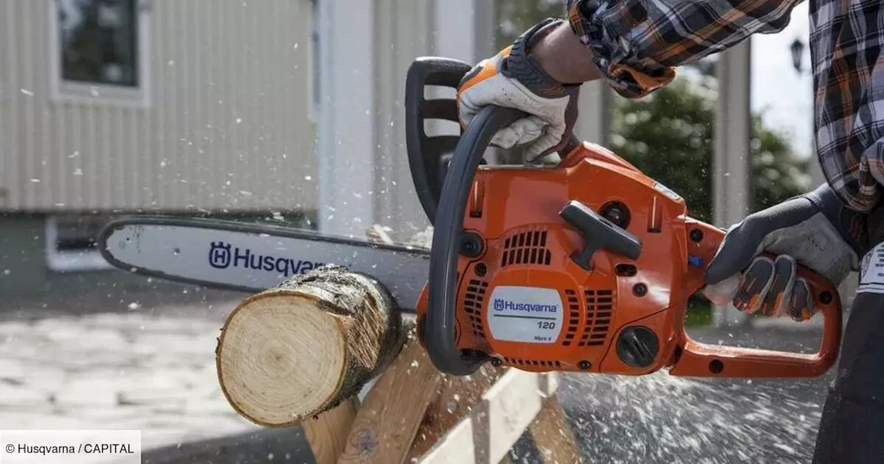 L'outil préféré des jardiniers, la tronçonneuse Husqvarna est en promotion sur Amazon