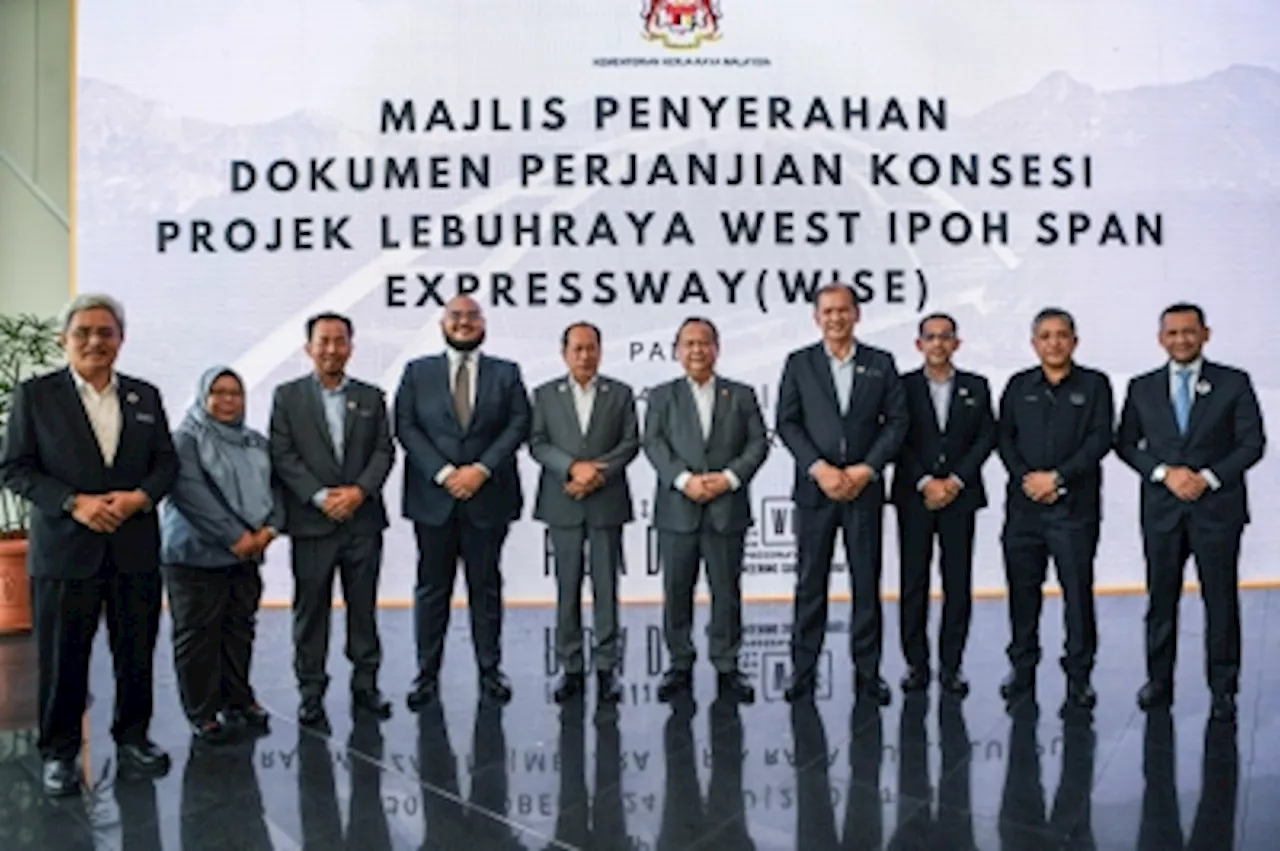 Road users up north can bypass Menora Tunnel in four more years, works minister projects RM6.2b West Ipoh highway to complete by 2028 and cut NSE traffic by 40pc