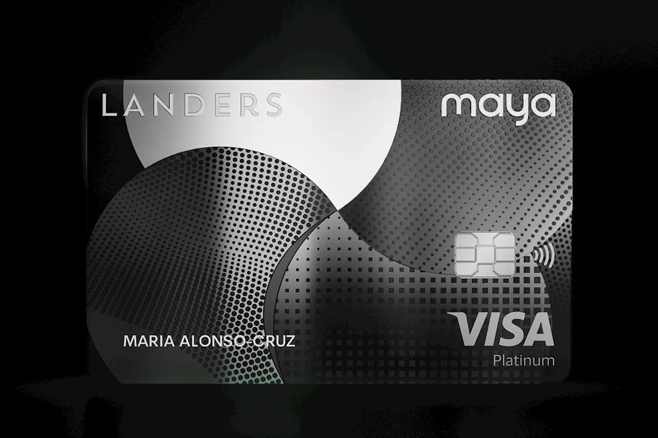 Maya, Landers roll out high-tech credit card