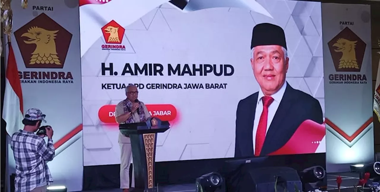 Gerindra Jawa Barat Targetkan Menang Pilgub Jabar dan Pilkada Cianjur