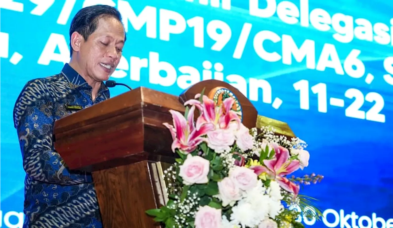 Menteri LH Minta Hasil Konkret untuk Rakyat dalam Diplomasi Iklim di COP29 Azerbaijan