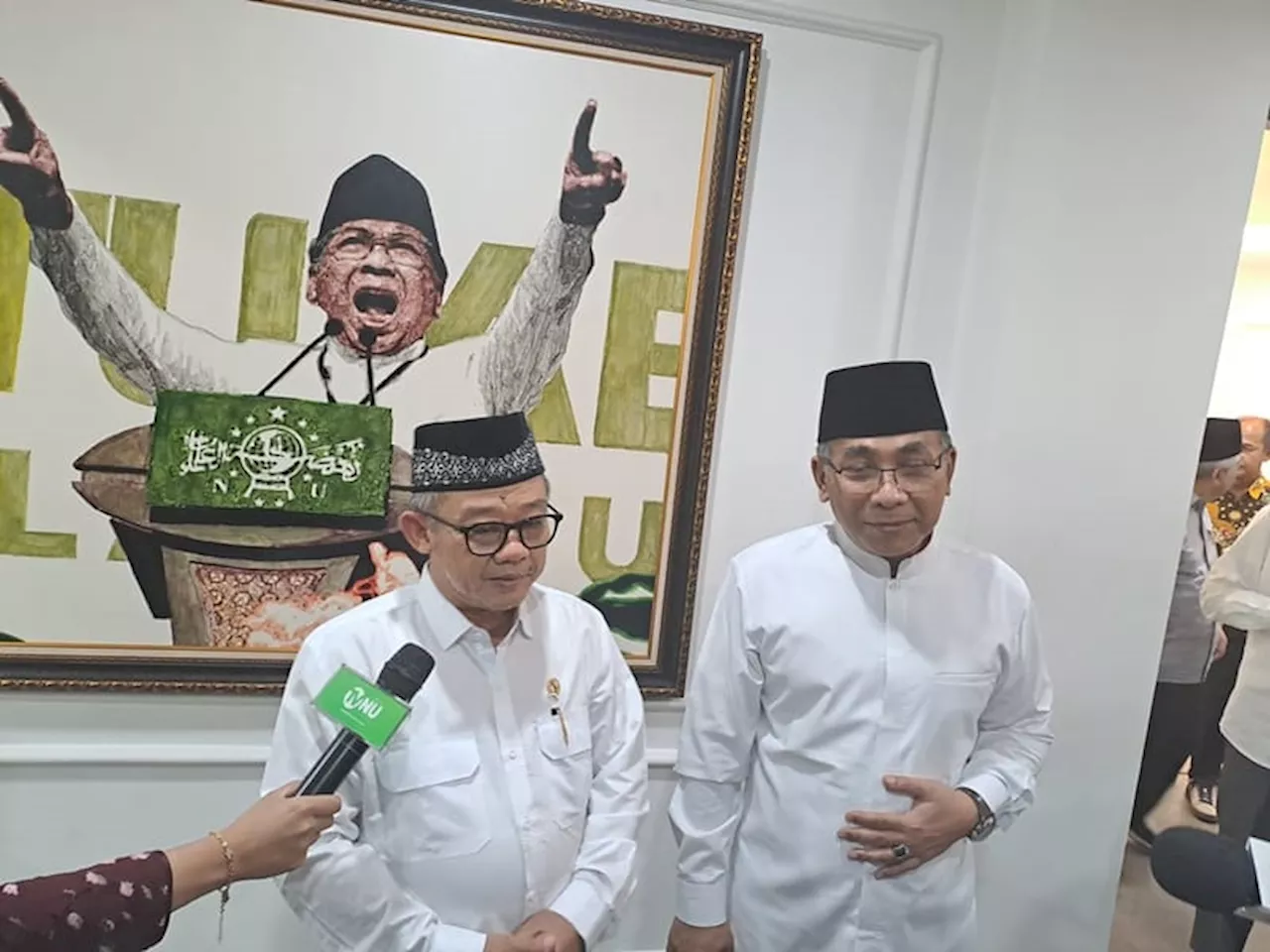 Minta Pencerahan untuk Pendidikan Yang Lebih Baik, Mendikdasmen Sowan ke PBNU dan PGI