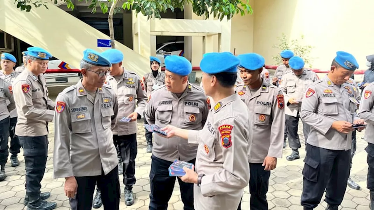 Propam Polda Jateng Distribusikan Pedoman Netralitas Polri