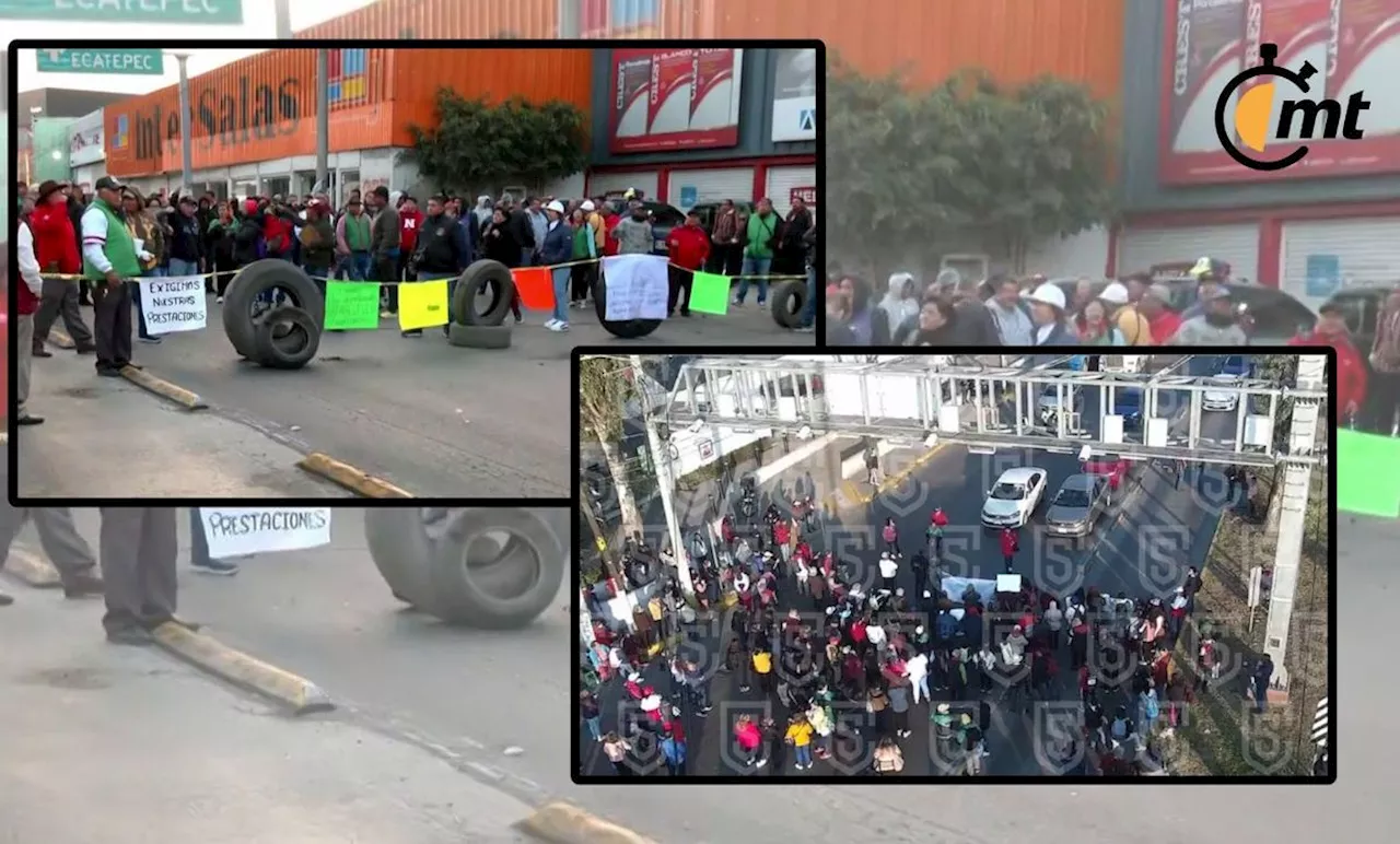 Estas son las calles bloqueadas por manifestaciones en Ecatepec HOY; conoce alternativas viales