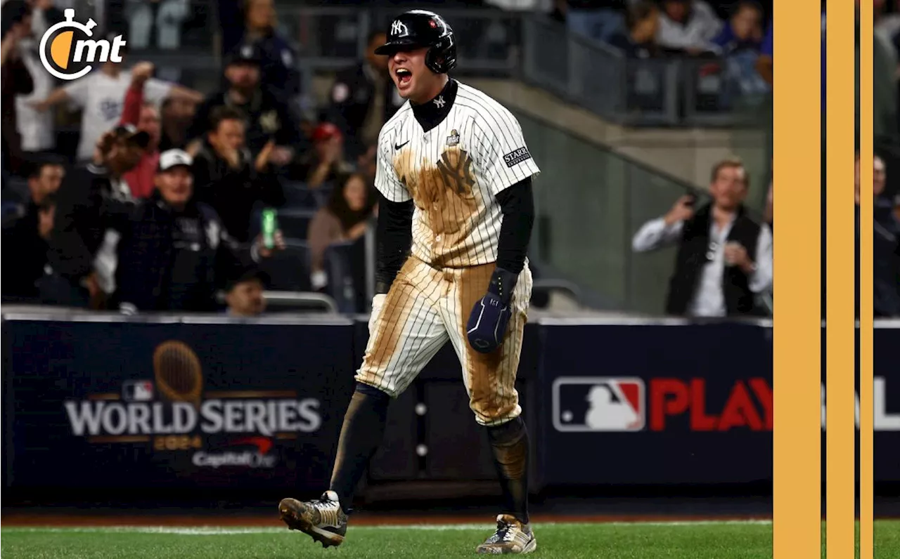 ¡Sobreviven en el Bronx! Yankees gana con paliza a Dodgers el Juego 4 de la Serie Mundial