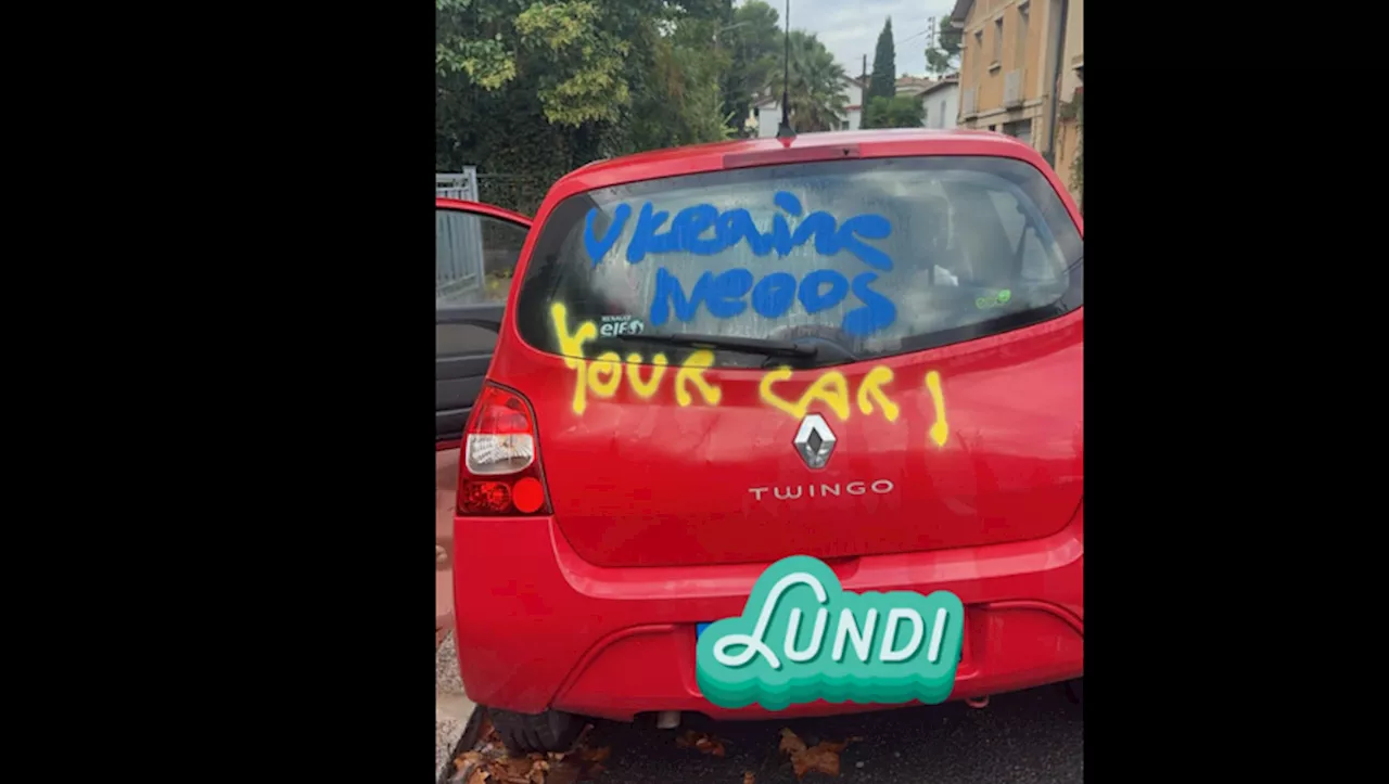 Mystérieux message 'Ukraine needs your car' : une quarantaine de voitures vandalisées à Montpellier