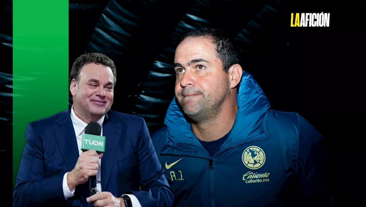 André Jardine confronta a David Faitelson por tachar temporada del América como mediocre