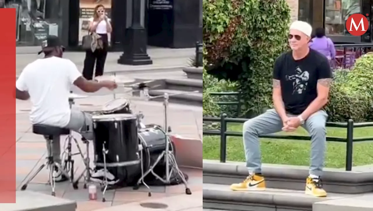 Hombre toca cover de 'Red Hot Chili Peppers' frente a Chad Smith, nunca notó su presencia