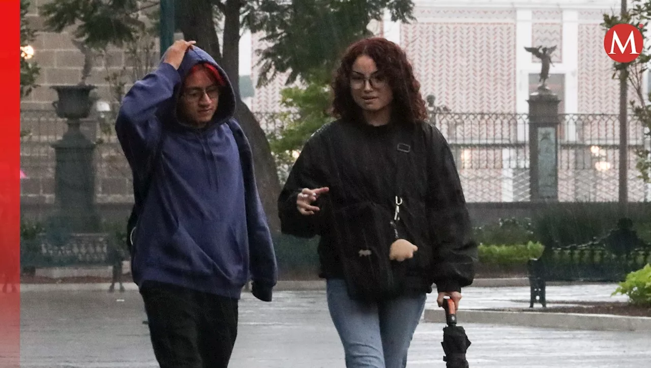 Prevén lluvia y ambiente frío para este miércoles en Puebla