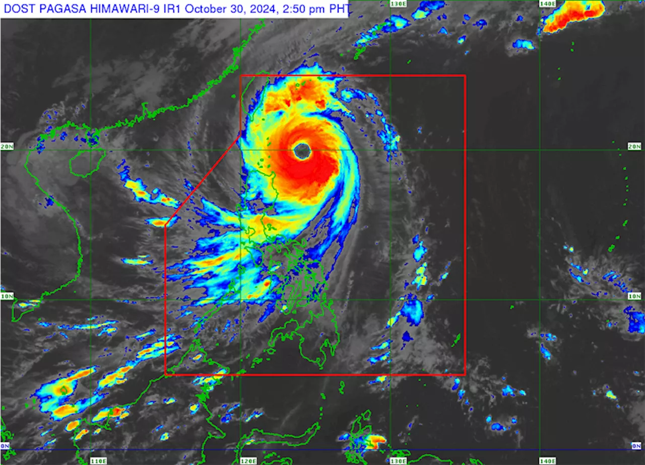 Batanes under Signal No. 4 as 'Leon' nears