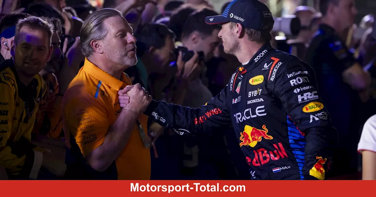 Formel-1-Liveticker: Brown will, dass Verstappen 'wie ein Weltmeister' fährt!