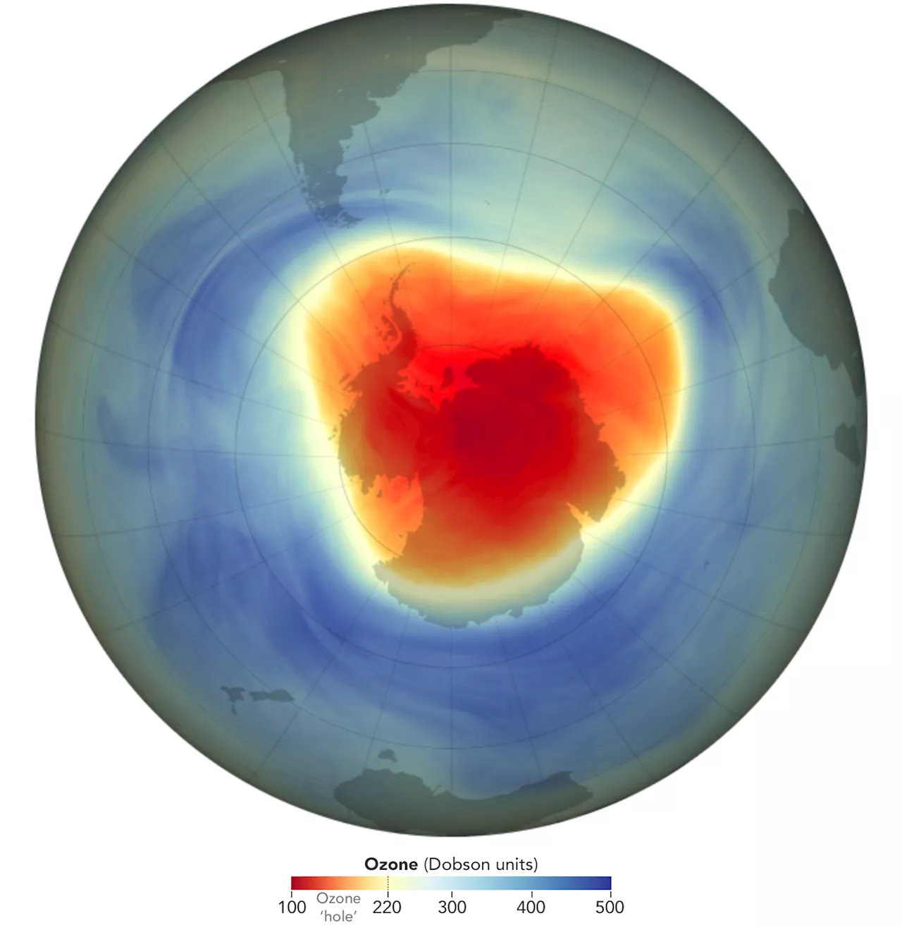 NASA, NOAA Rank 2024 Ozone Hole as 7th-Smallest Since Recovery Began