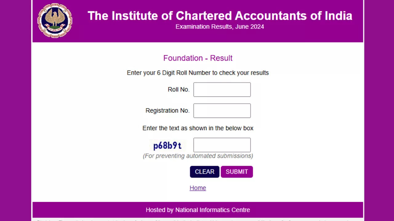 CA Result 2024: डायरेक्ट icai.nic.in पर देखें सीए इंटर और फाउंडेशन रिजल्ट, नए बैच की डेट भी घोषित