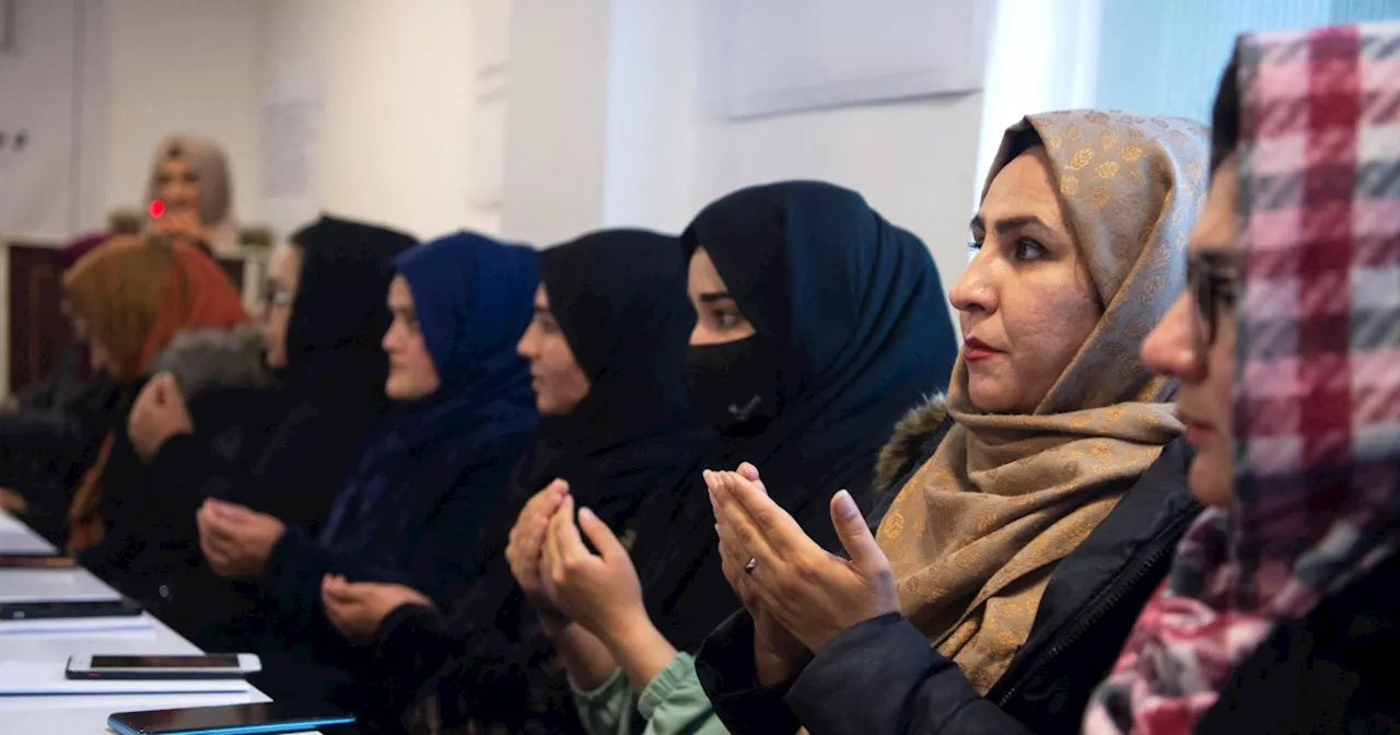 Afghan women cannot pray loudly or recite in front of other women, says Taliban minister