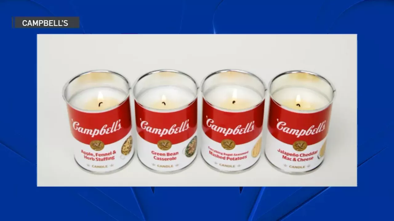 The aroma of holiday meal sides now in candle form thanks to Campbell's