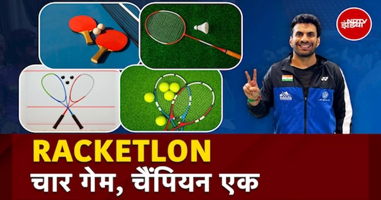 All India Racketlon Open में Vikramaditya Chaufla ने जीता Silver Medal