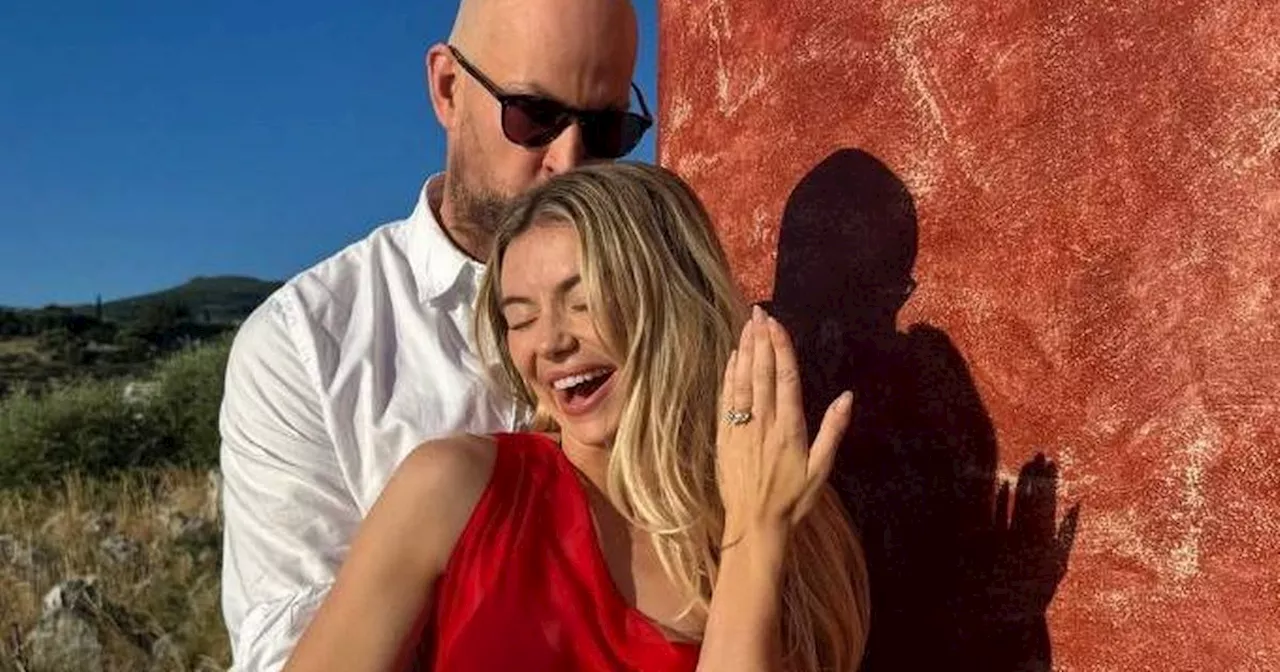 I've found a lookalike of Georgia Toffolo's red engagement dress for £200 less